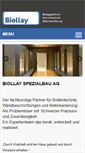 Mobile Screenshot of biollay-spezialbau.ch